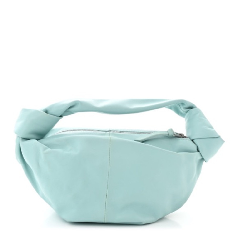 BOTTEGA VENETA
Nappa Mini Double Knot Bag Blue